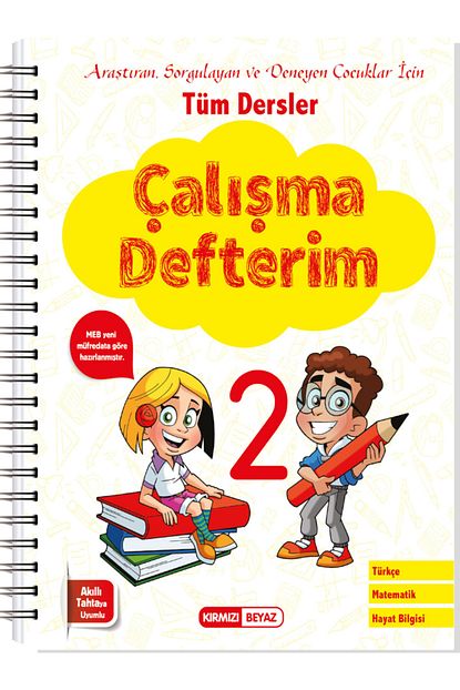 Kirmizi Beyaz Yayinlari Kirmizi Beyaz Yayincilik 2 Sinif Calisma Defterim Trendyol