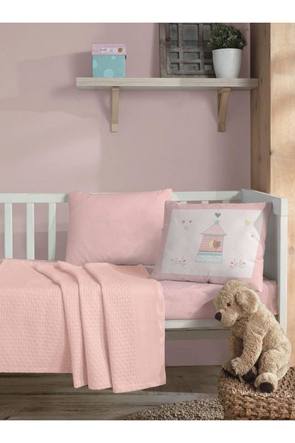 Iyi Geceler Istanbul Ranforce Bebek Pike Takimi Bird House Somon Trendyol