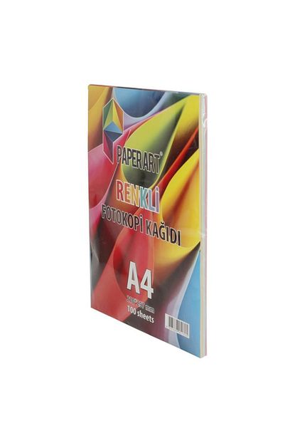 Paperline Paperart Renkli Kagit A4 5 Renk 100 Lu Trendyol