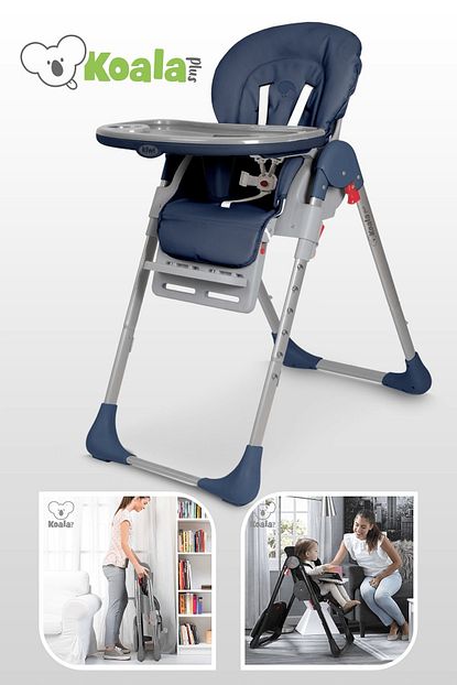 Kiwi Koala All In One Katlanir Tekerlekli Mama Sandalyesi Trendyol