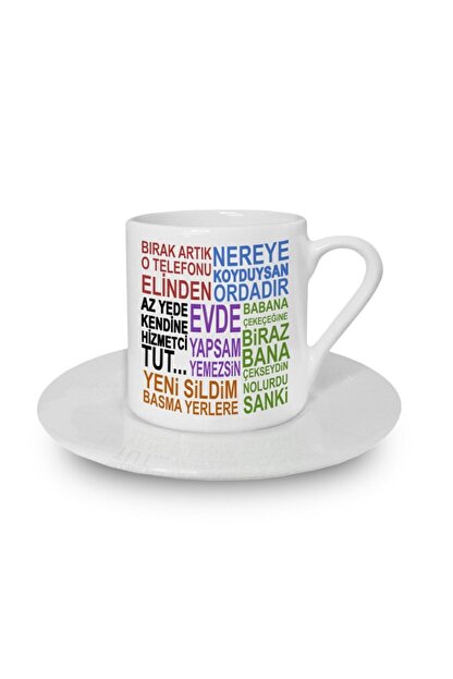 Flu Anneler Gunu Anne Sozleri Turk Kahvesi Fincani Trendyol
