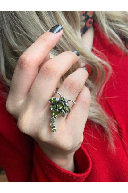 Ekina Silver Zebercet Tasli Yusufcuk Yuzuk Trendyol