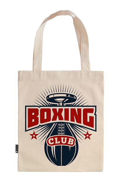 Mespho Boks Kulubu Yumruk Topu 35x40 Cm Baskili Ham Bez Canta Trendyol