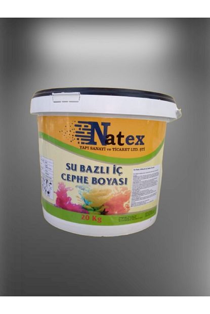 Natex Yapi Boya Kiremit Rengi Su Bazli Silikonlu Ic Cephe Boyasi 20 Kg Trendyol
