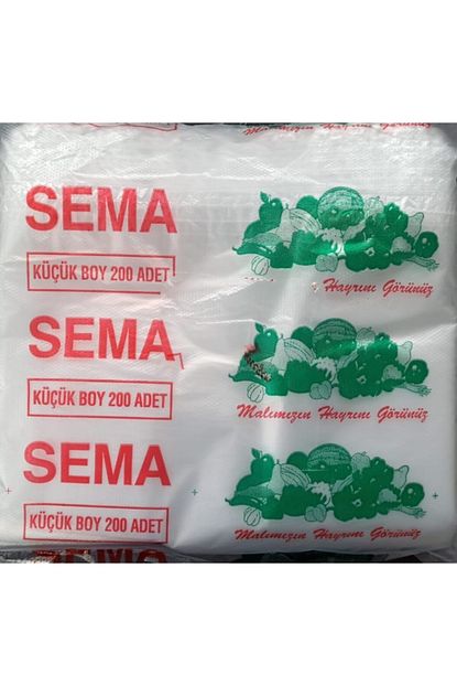 Sema Orjin Petkim Saglikli Hisir Atlet Poset Renk Seffaf Kucuk Boy 25x45 Cm 1 Paket 200 Adet Trendyol