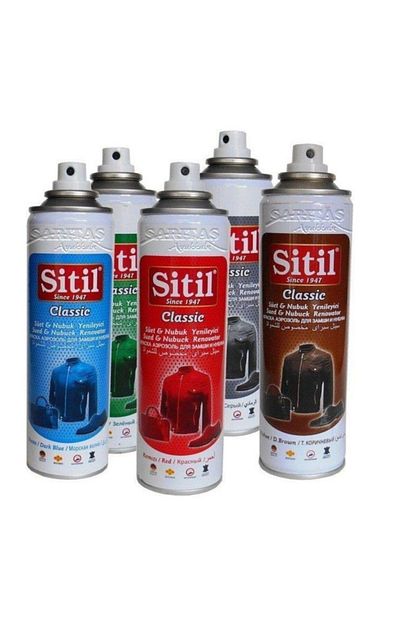 Sitil Suet Nubuk Yenileyici Sprey Boya 250 Ml Trendyol