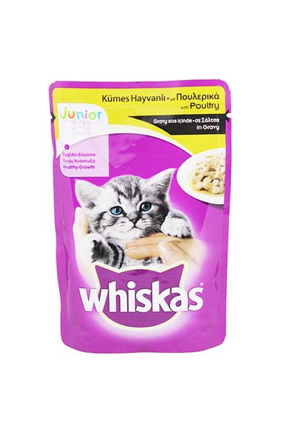 Whiskas Yas Mama 100 Gr Junior Kumes Hayvanli 24 Lu Koli Trendyol