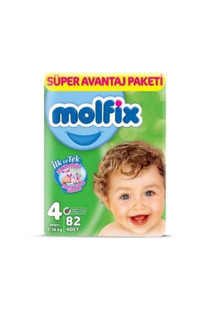 Molfix 4 Beden 82 Adet Bebek Bezi Trendyol