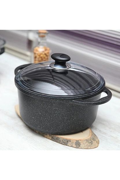 Gulsan Esmeray Aluminyum Dokum Tencere 20 Cm Siyah Trendyol