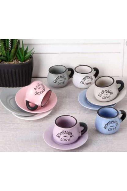 Tohana 6 Li Kahve Fincan Takimi Renkli Tombul S 11193 9016600 Trendyol