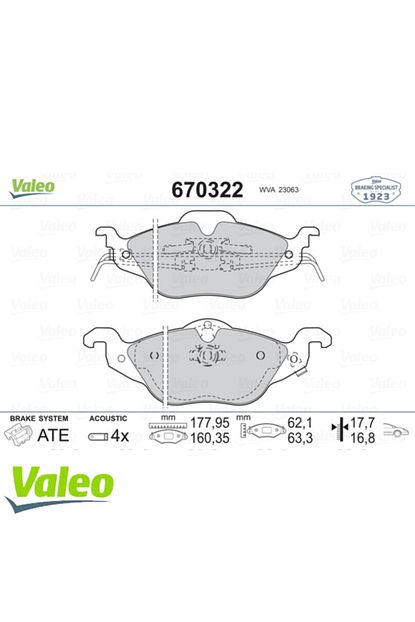 Otm On Balata Astra G 1 2 1 4 1 6 1 7d 1 8 2 0d 98 05 Zafira 1 8 2 Trendyol