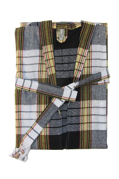 pestemalci levent unisex siyah pamuklu