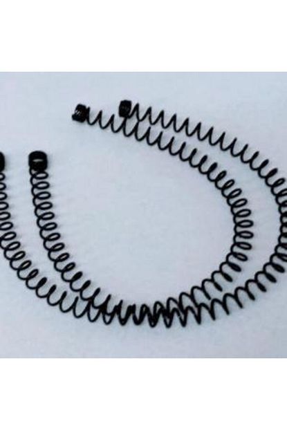 Madneeshalil Spiral Siyah Metal Tac Erkek Kadin Sporcu Trendyol