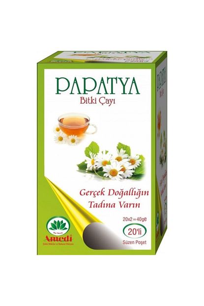 papatya bitki cayi 20 lik poset imalattan halka