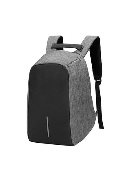 Addison St 490 Siyah Gri Gizli Fermuarli Bilgisayar Notebook Sirt Cantasi Trendyol