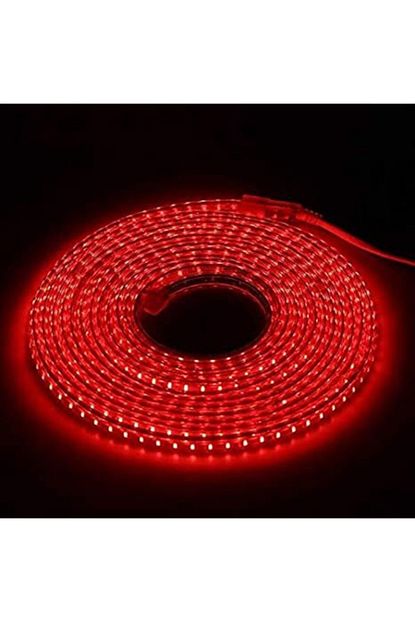 A Plus Elektromarket Tek Cip Ic Mekan Serit Led Kirmizi 5 Metre Trendyol