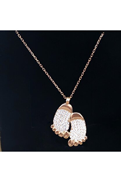 Silverofmatmazel Anne Bebek Ayagi Kolye Trendyol