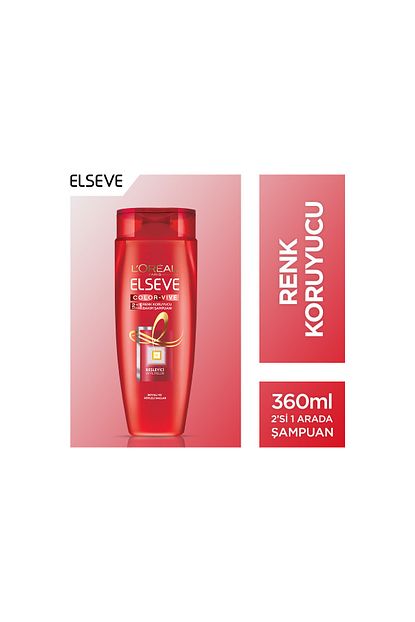 Elseve Boyali Ve Rofleli Saclar Icin 2 Si 1 Arada Sampuan 360 Ml 3600522159483 Trendyol