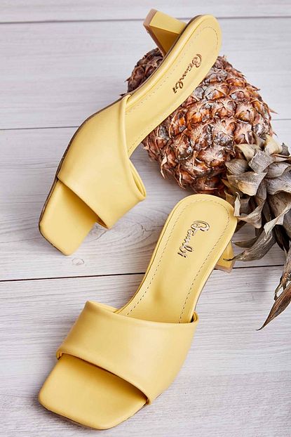 Bambi Sari Kadin Terlik L05330011 Trendyol