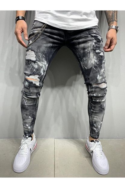 2y Premium Premium Smoke Sokak Stili Erkek Kot Pantolon Trendyol