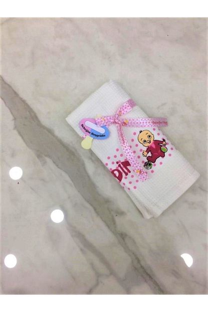 Luca Sera 12 Li Hosgeldin Bebegim Pike Pecete 45x65 Bebek Mevlut Havlusu Kiz Trendyol