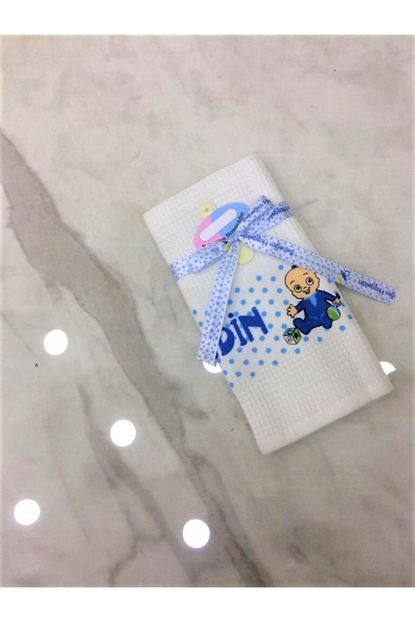 Luca Sera 12 Li Hosgeldin Bebegim Pike Pecete Bebek Mevlut Havlusu Erkek 45x65 Trendyol