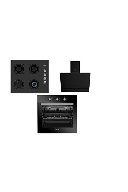 Oscar Simfer Oscar Siyah 3 Lu Ankastre Set 3601 5659 8032 Trendyol