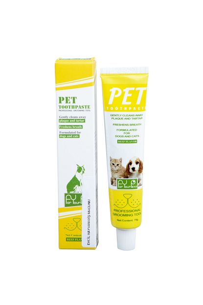 Markapet Biftek Aromali Kedi Kopek Dis Macunu 75 Gr Trendyol