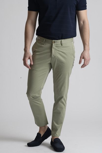 Monar Erkek Su Yesili Slimfit Chino Pantolon Trendyol