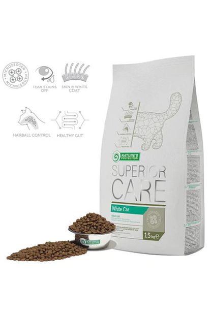 Markapet Natures Protection White Cat Beyaz Tuylu Kedi Mamasi 1 5 Kg Trendyol