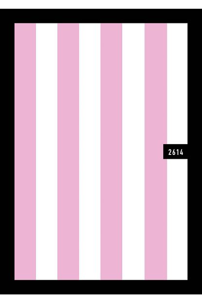 Wall212 Idewall Pembe Beyaz Cizgili Duvar Kagidi 2614 Trendyol