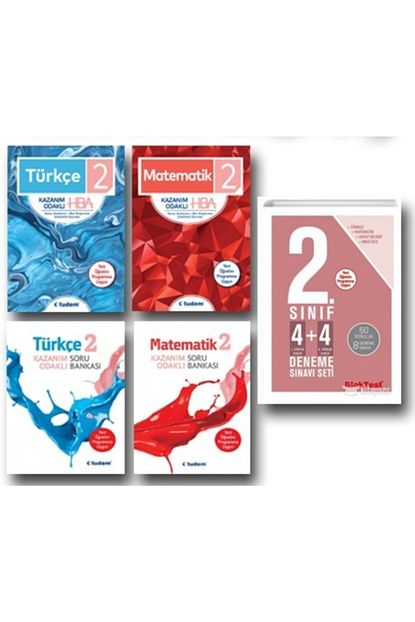 Tudem Yayinlari 2 Sinif Konu Soru Deneme Full Set Trendyol