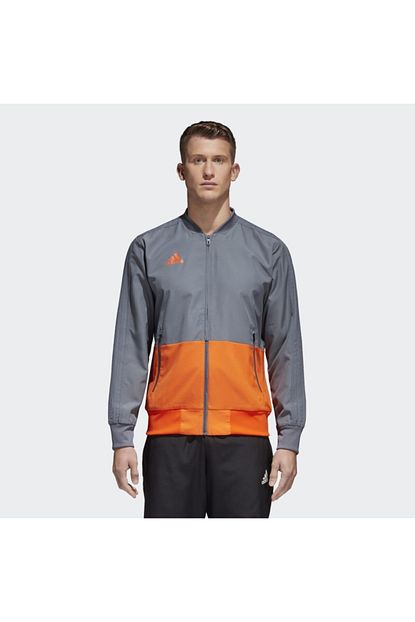 Adidas Erkek Gri Condivo 18 Sunum Ceket Cf4312 Trendyol