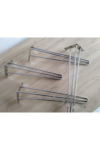 Demontepark 20cm Metal Firkete Ayak Nikel Krom Kaplamali Trendyol