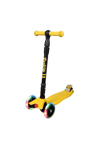 Rookie Isikli Katlanabilir Scooter Sari Renk Trendyol