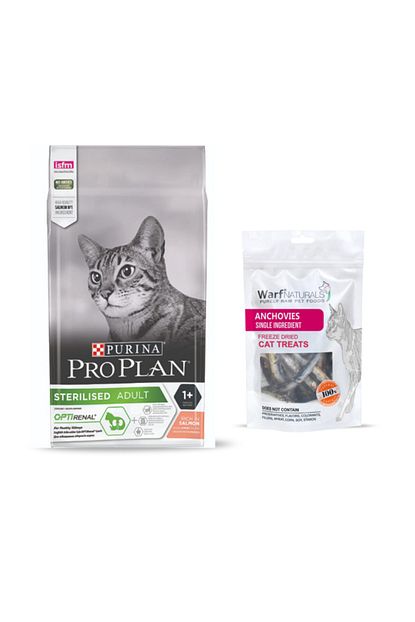 Proplan Somonlu Kedi Mamasi 3kg Freeze Dried 100 Hamsi Odul Mamasi Hediyeli Trendyol