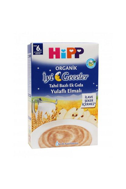 Hipp Organik Iyi Geceler Yulafli Elmali Mama 250gr Trendyol