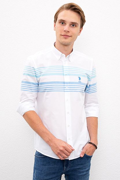 U S Polo Assn Erkek Gomlek G081gl004 000 992073 Trendyol