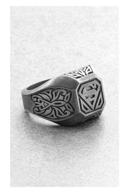 Tyran Design Erkek Superman Yuzuk Trendyol