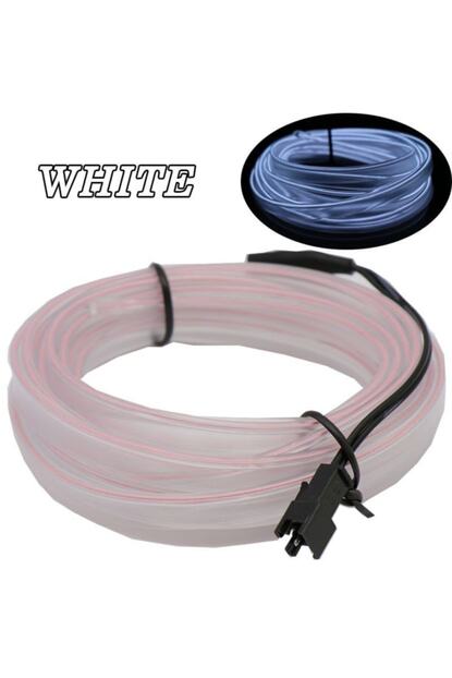 Z Tech Arac Araba Ici Torpido Ledi Beyaz Renkli Ip Neon Ip Led 2 Metre Trendyol