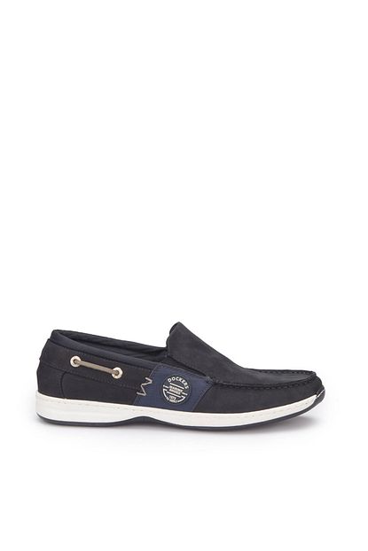 Dockers By Gerli Hakiki Deri Lacivert Erkek Ayakkabi 220101 Trendyol