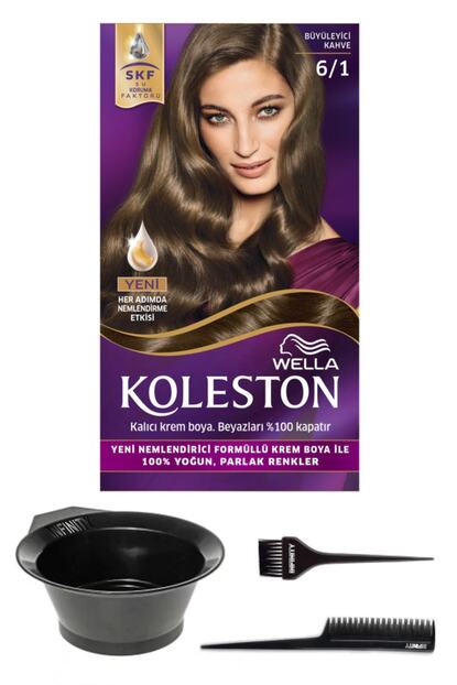 Wella Koleston 6 1 Kit Boya Buyuleyici Kahve Ve Sac Boyama Seti Fiyati Yorumlari Trendyol