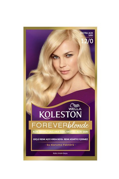 Wella Koleston Kit 12 0 Boya Cok Acik Dogal Sari Trendyol
