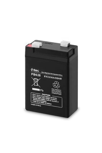 Ttec 6 Volt 2 8 Amper Bakimsiz Kuru Aku Elektronik Cihaz Akusu Sarj Edilebilir Aku Siyah Renk Trendyol