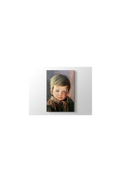 2645 Sanat Giovanni Bragolin Aglayan Cocuk Tablo 40 X 30 Cm Trendyol