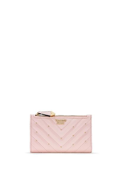 Victoria S Secret Kadin Pembe Civili V Fermuar Kucuk Ince Bifold Kartlik Cuzdan Trendyol