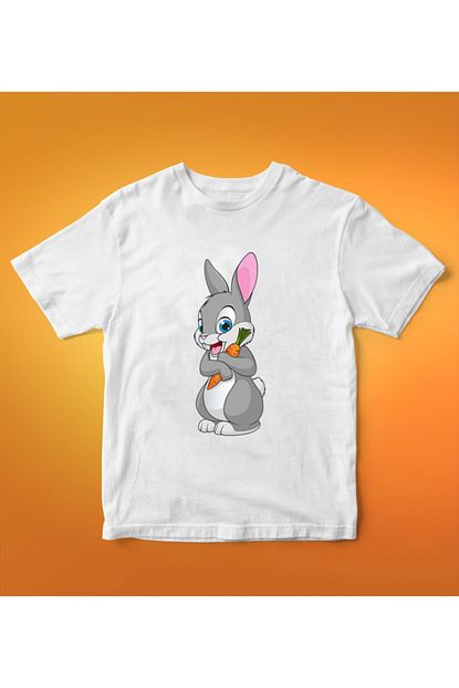 abc tavsan baskili t shirt fiyati