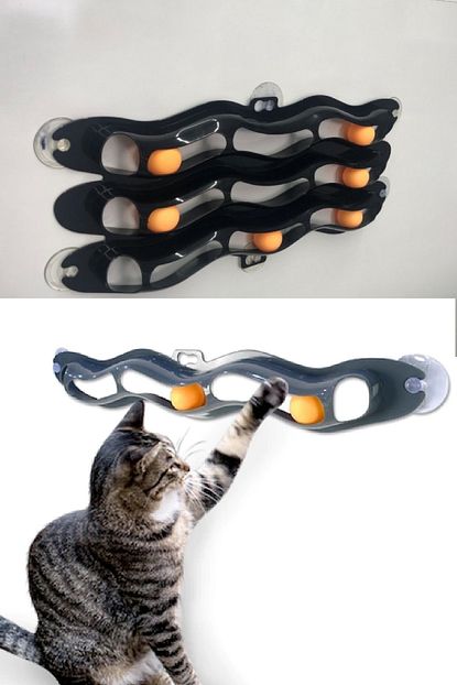 Biterse Yeni Nesil Uc Katli Vantuzlu Kedi Oyuncagi Trendyol