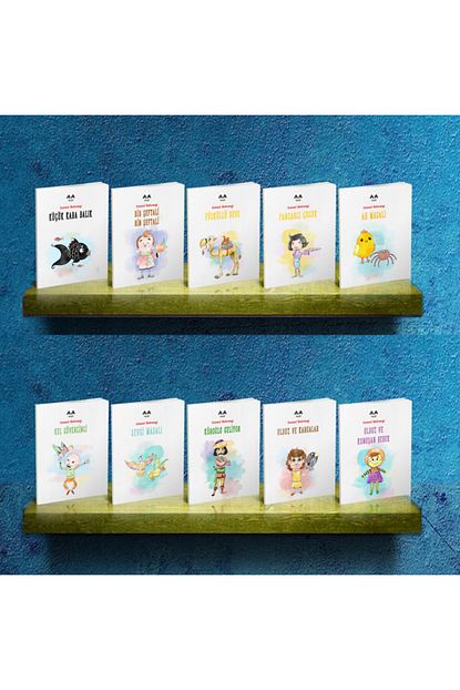 Akilli Adam Yayinlari Samed Behrengi Cocuk Kitaplari Seti 10 Kitap Set Trendyol