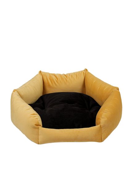 Renkli Ev Tasarim Istanbul Model 100 100 Cm Sari Kedi Kopek Yataklari Trendyol